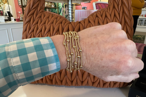 Karla Gold Stack Bracelets