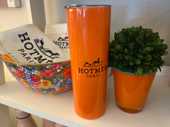 Hotmess Insulated Coffee Tumbler Orange