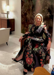 Evening Bloom Maxi Dress Vivid Hue Style Edit |