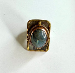 Stone Hinge Adjustable Ring