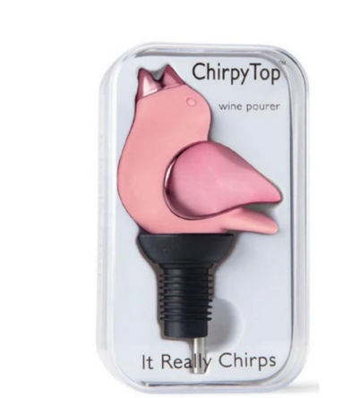 Rose Chirpy Top Wine Pourer