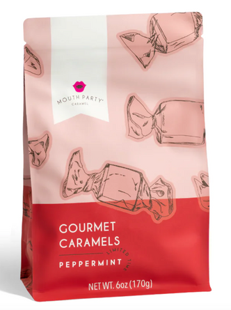 Peppermint Caramel Gift Bag (approx 13 caramels)