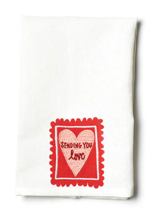 Stamp of Love Hand Towel