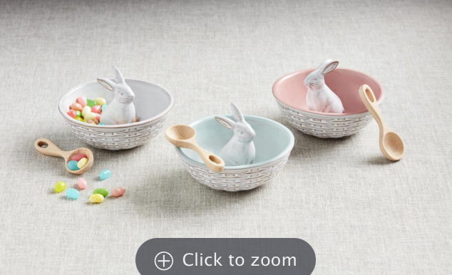 Bunny Candy Bowl Set
