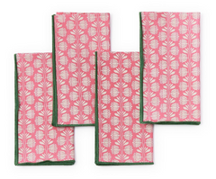 Palm Deco Napkins, Set of 4