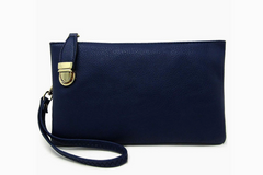 Chatham Navy Crossbody Clutch