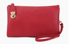 Chatham Red Crossbody Clutch