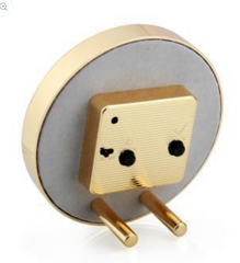 Chiffon & Gold Silent Alarm Clock