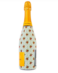 Beau Bottles Limited Edition Scallop Christmas Berries Champagne Bottle Wrap – Made for Veuve Bottle