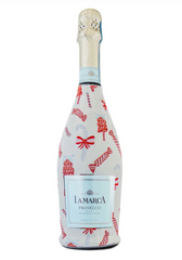 Beau Bottles Limited Edition Candy Cane Champagne Bottle Wrap – Made for La Marca Bottle