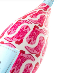 Beau Bottles Limited Edition Cow Girl Champagne Bottle Wrap – Made for La Marca Bottle