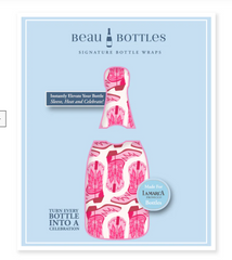 Beau Bottles Limited Edition Disco Fever Champagne Bottle Wrap – Made for La Marca Bottle
