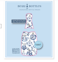 Beau Bottles Limited Edition Scallop Christmas Berries Champagne Bottle Wrap – Made for La Marca Bottle