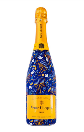 Beau Bottles Limited Edition Hanukkah Champagne Bottle Wrap – Made for Veuve Bottle