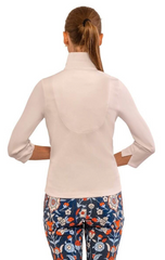 White Jersey Twist & Shout Top