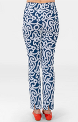 Arabesque Pull-On Pants in Navy