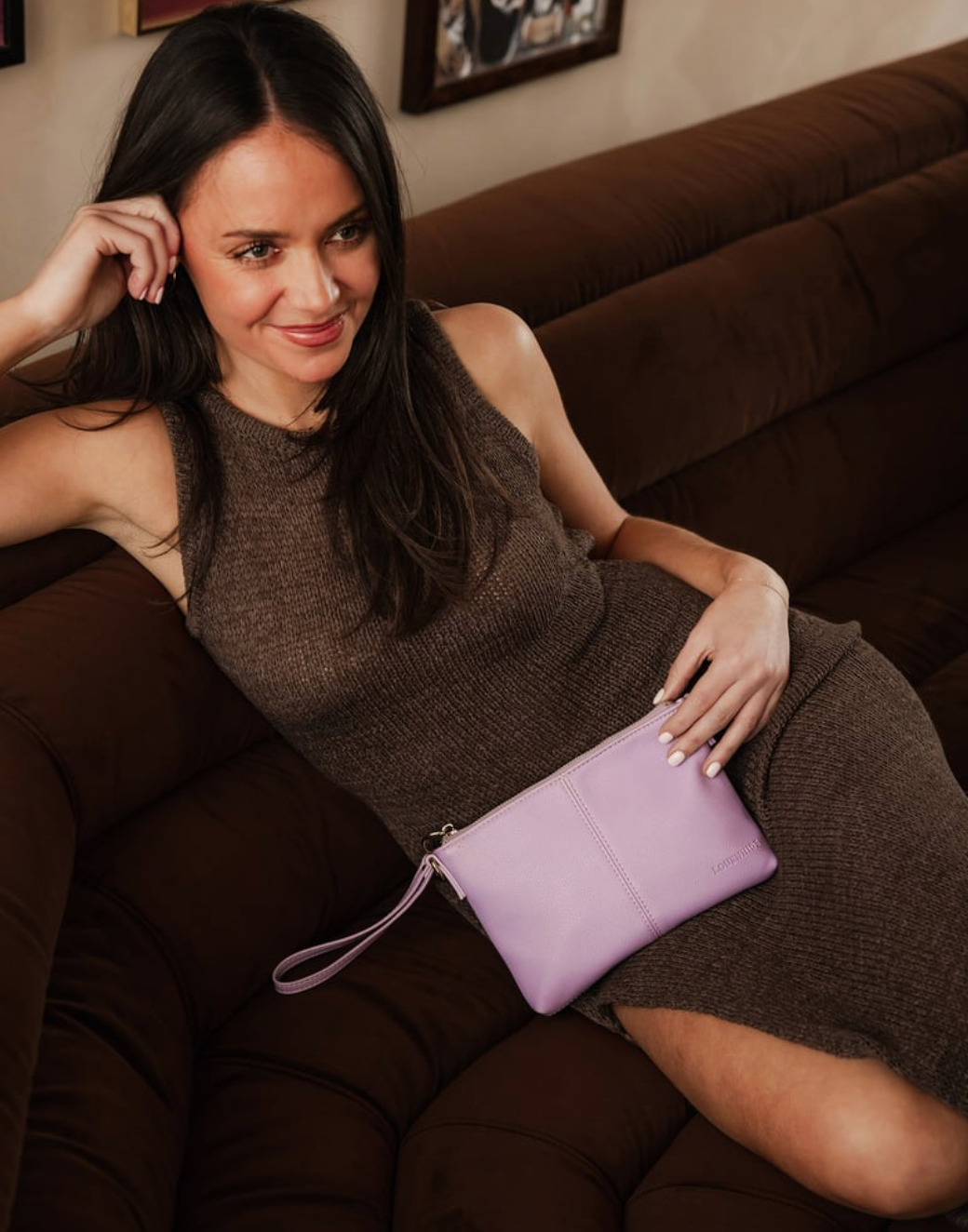 Baby Sophie Lilac Crossbody Bag