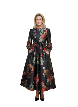 Evening Bloom Maxi Dress Vivid Hue Style Edit |