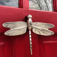 Dragonfly Brass Door Knocker