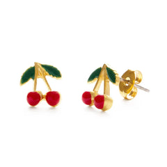 Cherry Stud  Earrings