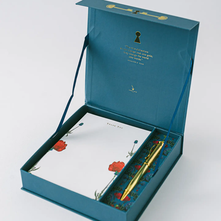 Enchanted Garden Luxury Thank You Stationery Set