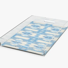 Blue Mitzy Acrylic Tray 11x17"