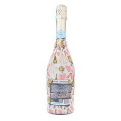 Wedding Romance – Champagne Bottle Wrap (Fits La Marca 750ml)