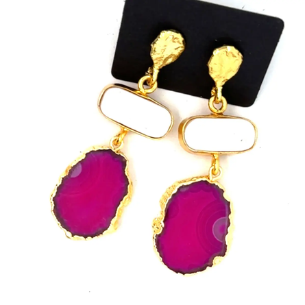 Zinnia Statement Earrings