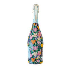 Preppy Southern Spring (Floral) Champagne Bottle Wrap – Fits La Marca 750ml