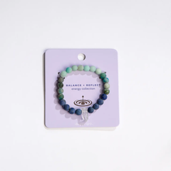 Balance + Reflect Crystal Bead Bracelet