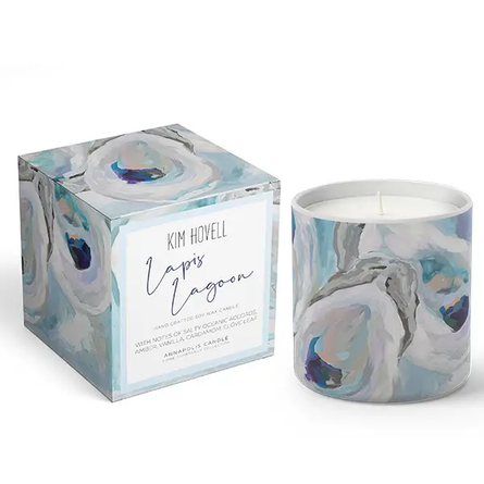 Lapis Lagoon Boxed Candle: Kim Hovell Collection