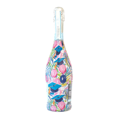 Pink Graduation Champagne Bottle Wrap (Fits Veuve La Marca 750ml)