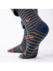 Combed Cotton Socks Animals - Dog