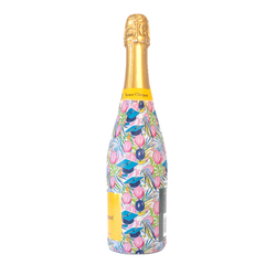Pink Graduation Champagne Bottle Wrap (Fits Veuve Clicquot 750ml)