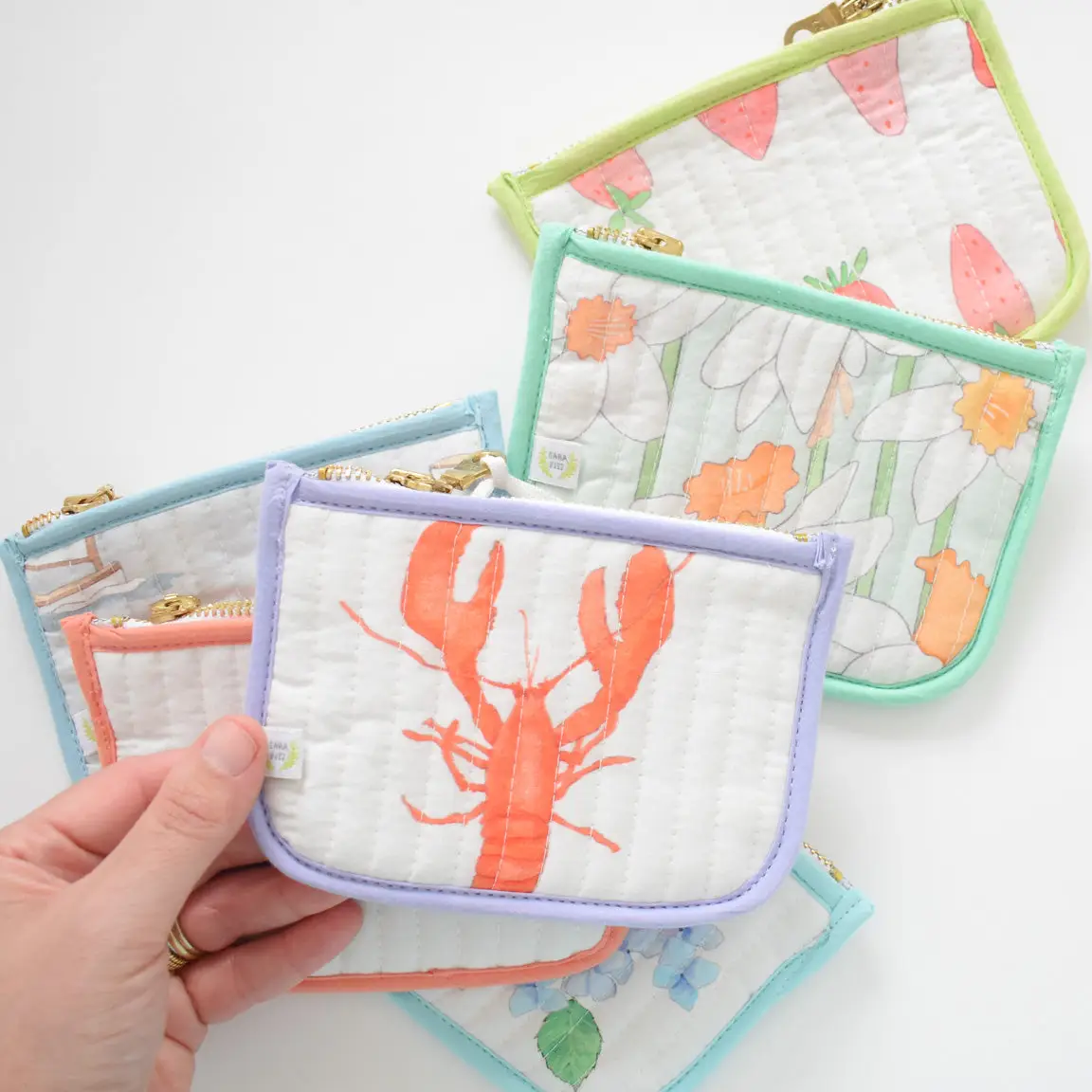 Daffy Coin Pouch by Sara Fitz