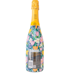 Preppy Southern Spring (Floral) Champagne Bottle Wrap – Fits Veuve Clicquot 750ml