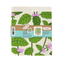 Mint Tea Towel + Sponge Cloth Set