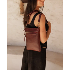Cressida Crossbody Bag – Burgundy