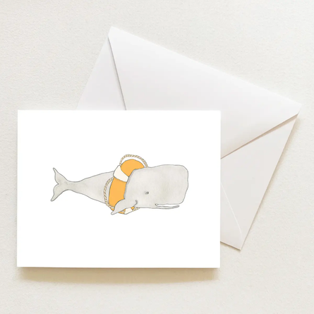 Whale Boxed Note Cards
