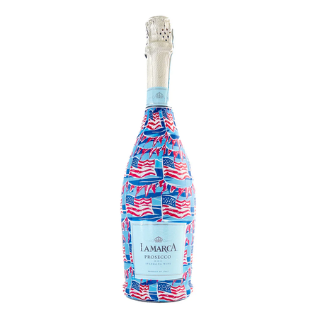 Stars & Stripes – Champagne Bottle Wrap (Fits La Marca 750ml)