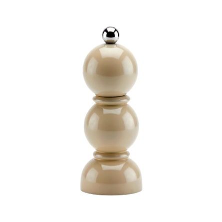 Cappuccino Mini Bobbin Salt or Pepper Mill