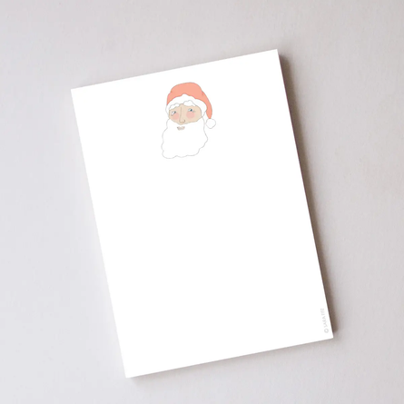 Limited Edition Jolly Santa  5” x 7” by Sara Fitz