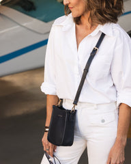 Parker Crossbody Bag - Navy