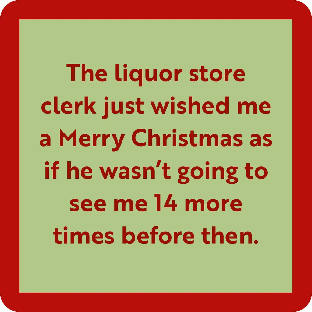 Coaster: Liquor Store
