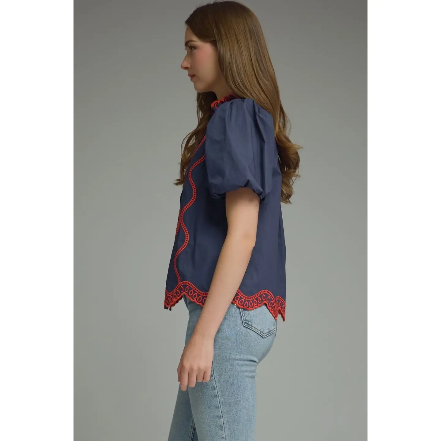 Navy Sailmaker Blouse