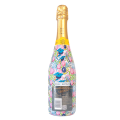 Pink Graduation Champagne Bottle Wrap (Fits Veuve Clicquot 750ml)