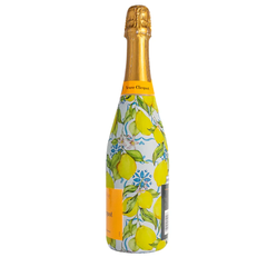 Amalfi Lemon Champagne Bottle Wrap – Fits Veuve Clicquot 750ml