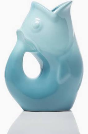 Large GurglePot Ombre Turquoise Blue 42oz