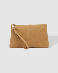 Mimi Logo Wristlet - Camel