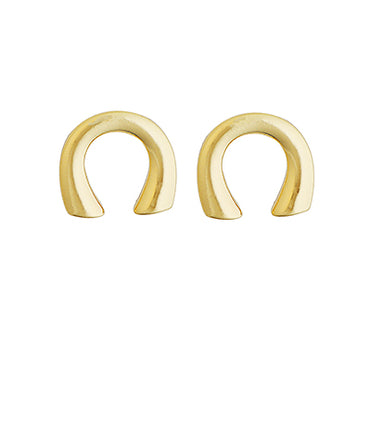 Horseshoe Metal Earrings